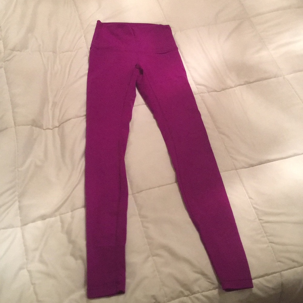 Lululemon high rise wunder under tights